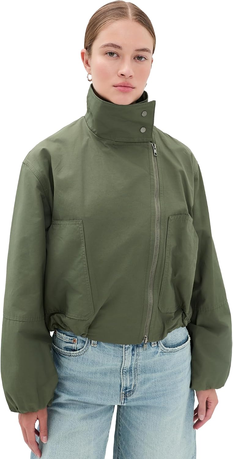 Vince Women's Sculpted Parachute Jacket