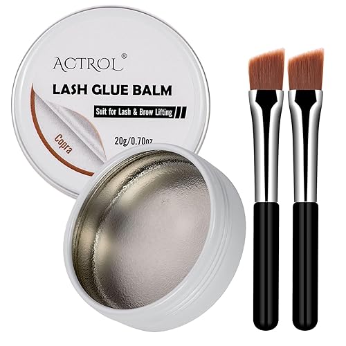 Bálsamo de pegamento para levantar pestañas, permanente, aloe azul, fijación fuerte, para pestañas y cejas, adhesivo para cejas, potente laminación