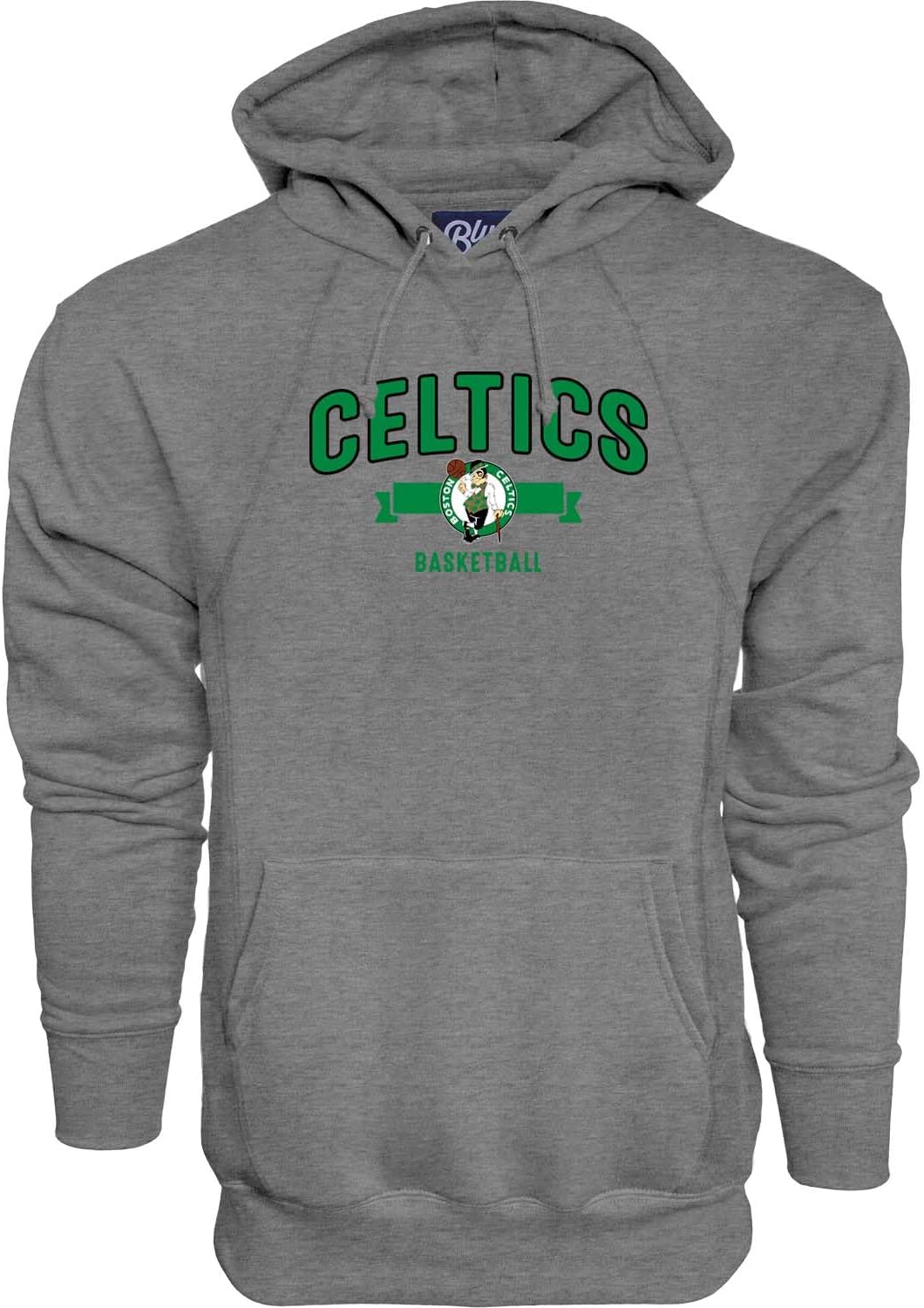 Blue 84 NBA unisex-adult Nba Officially Licensed Hooded Sweatshirt Sanded Fleece Gray - Image 3