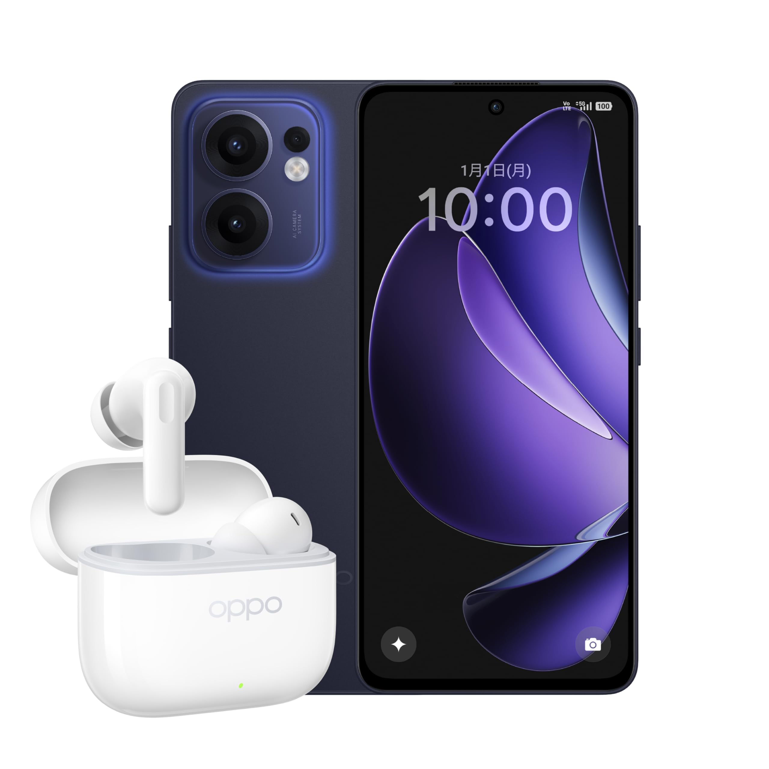 OPPO Reno13 A 本体 ルミナスネイビー 2台セット Amazon | OPPO Reno13 