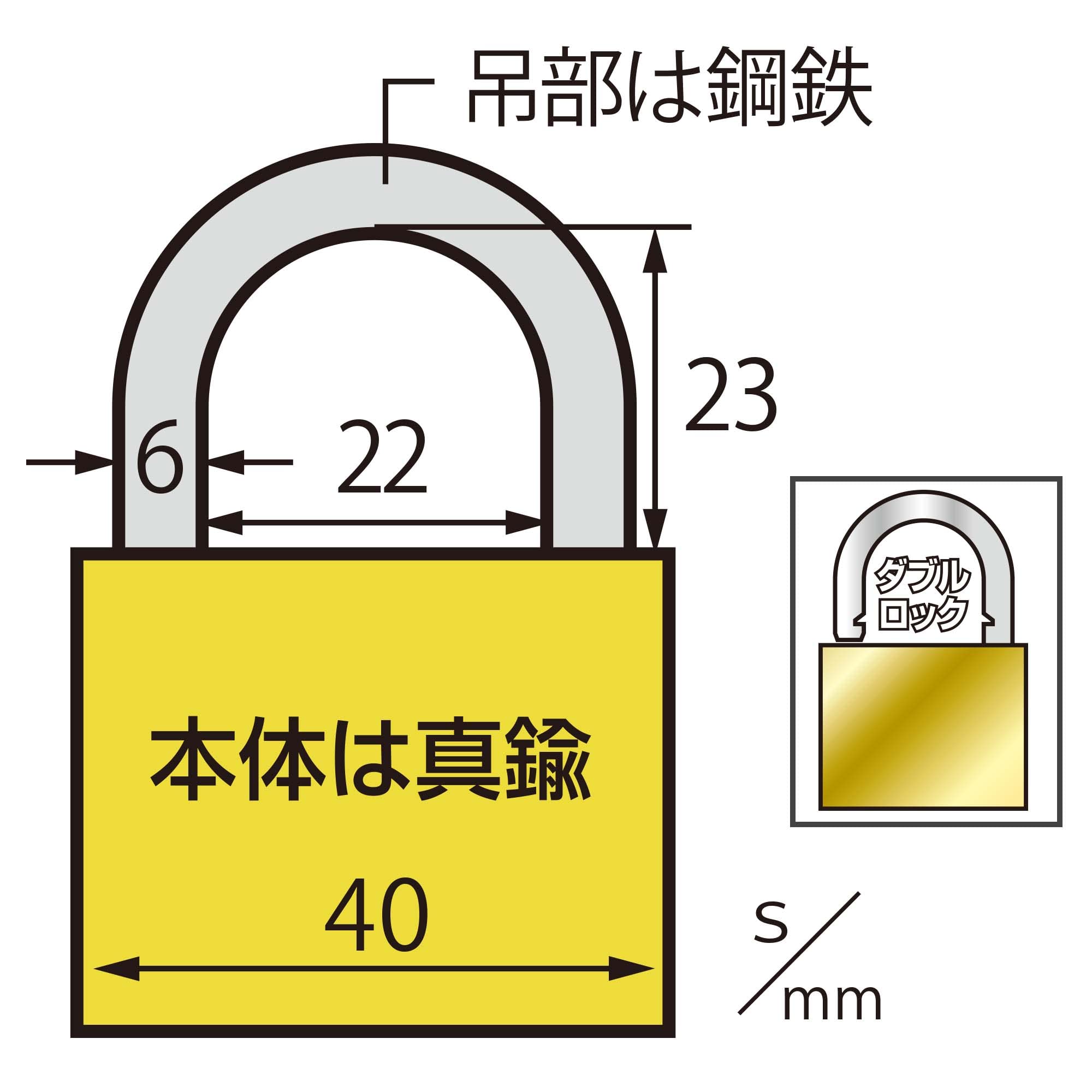 Amazon.co.jp: 和気産業(Waki Sangyo) マスターキー付南京錠 2入 施設