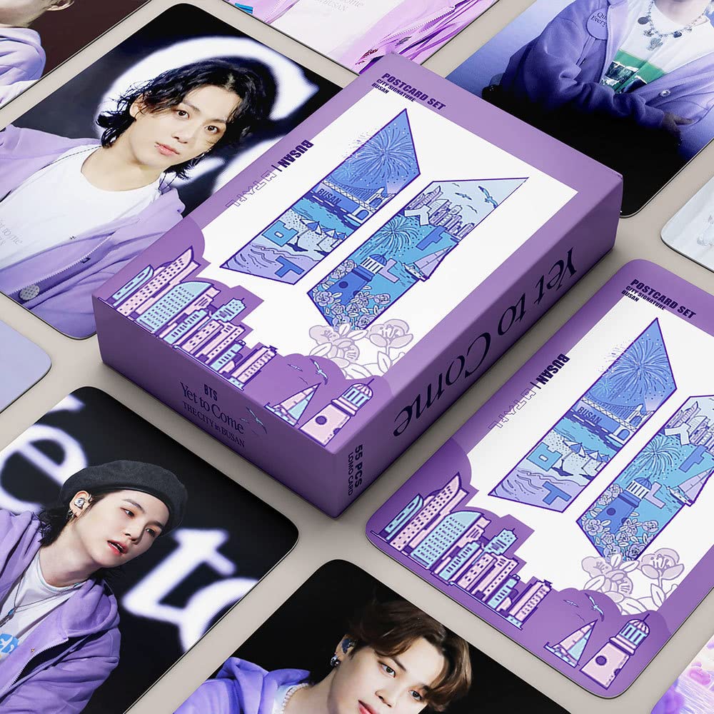 GEPAS 55Pcs BTS Lomo Card KPOP Bangtan Boys Photocards Proof