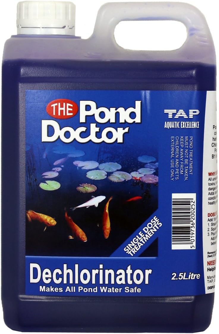 Pond Doctor Dechlorinator Water Treatment 2.5 Litre Amazon.co.uk