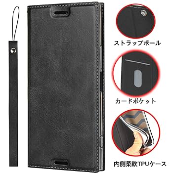 Xperia - Xperia XZ1 Compact ブラック SO-02K ＋ケース Amazon.co.jp: Xperia XZ1 Compact ケース SO-02K ケース
