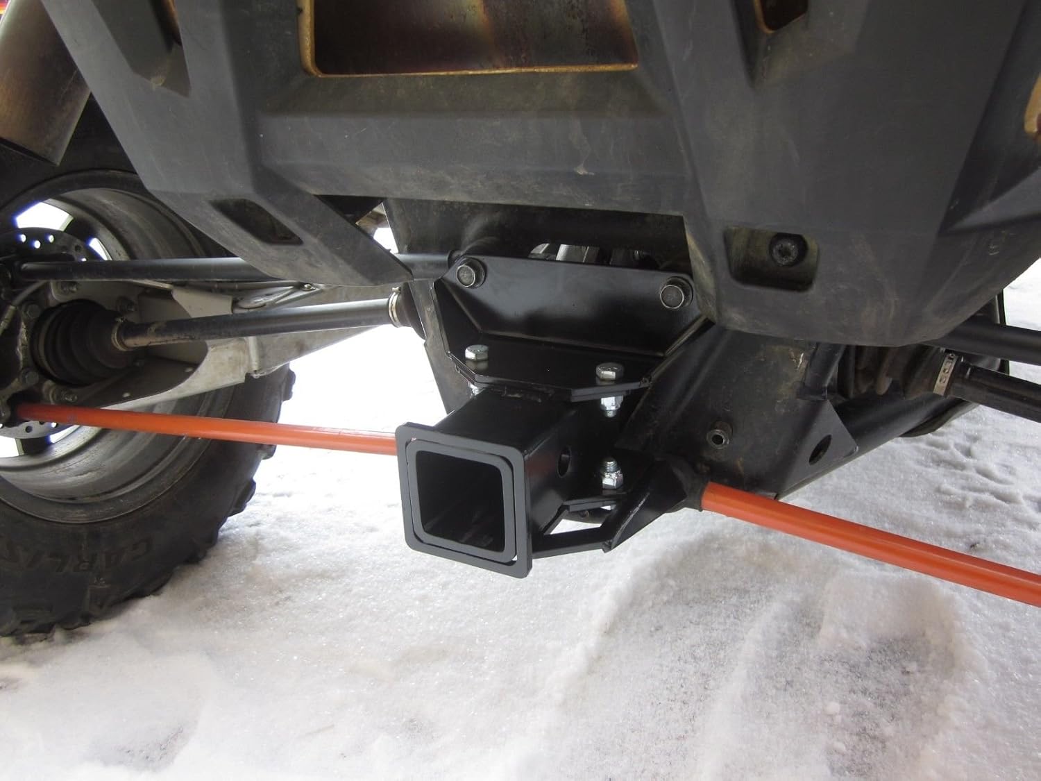 Polaris 2014-17 RZR 1000 and Turbo 2" Receiver Tow Hitch - 10m mounting holes