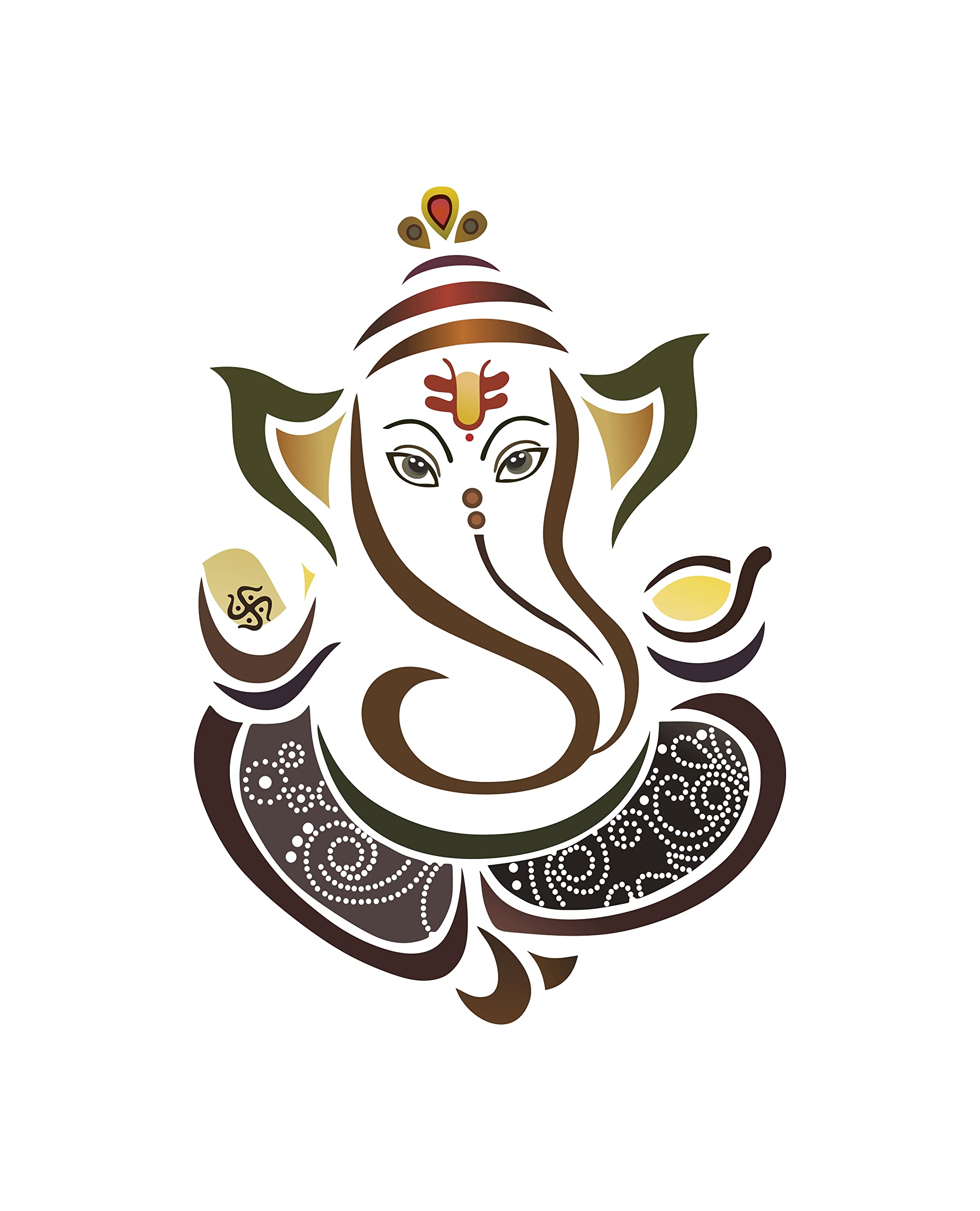 DreamKraft Beautiful Loard Ganesh PVC Vinly Wall Stickers (Multicolor, 69 cm x 48 cm), Self-Adhesive (B09P662TD2) Amazon Price History, Amazon Price Tracker