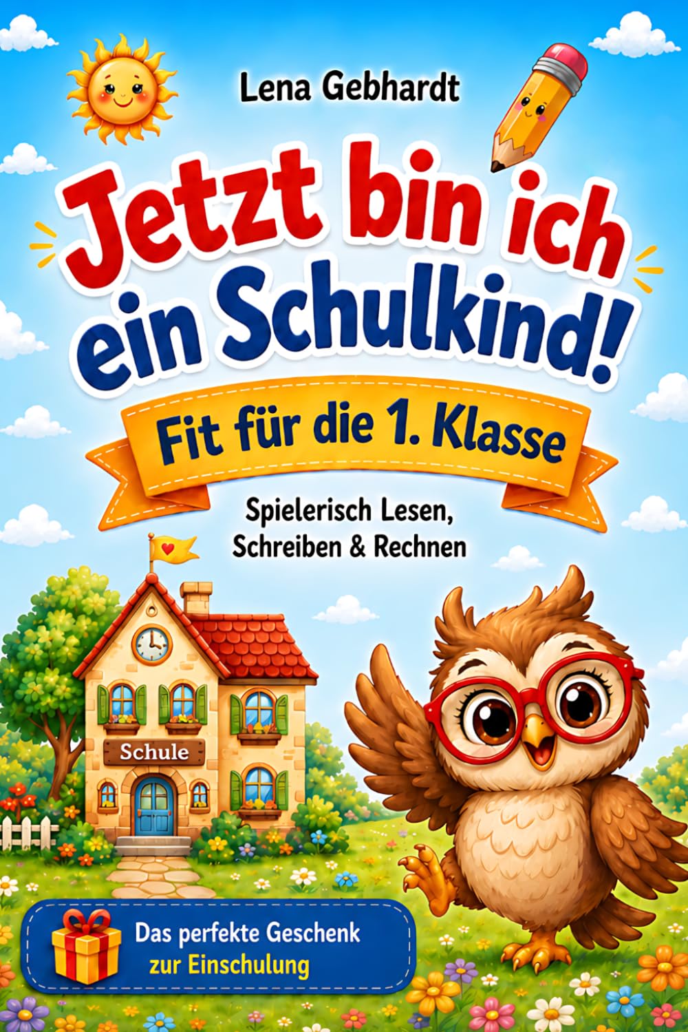 Jetzt bin ich ein Schulkind - Fit für die 1. Klasse: Spielerisch Lesen, Schreiben & Rechnen üben ganz ohne Druck | Das perfekte Geschenk zur Einschulung