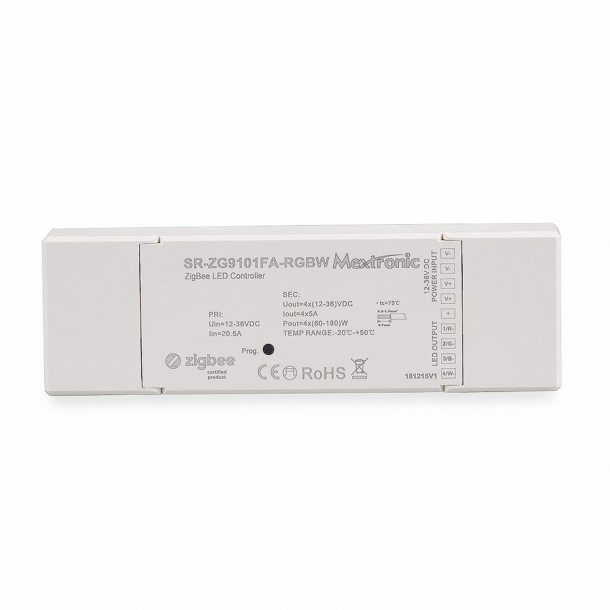 LED CONNEX Zigbee RGB/RGBW Dimmer 12-36V DC bis 4x5A
