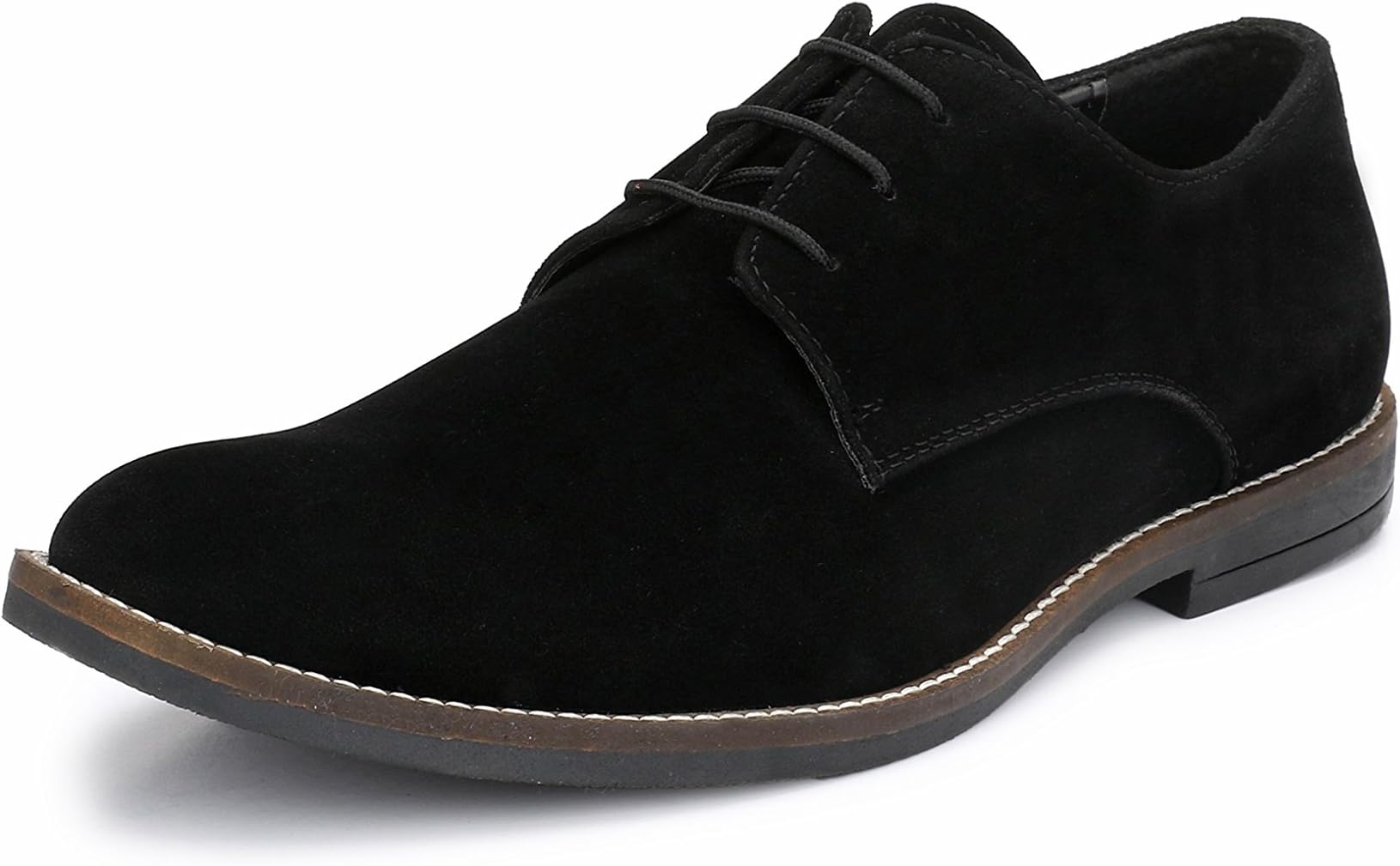 - Premium Suede Derby Smart Casual Shoes|Office Soft Cushioned Corporate Casuals for Men