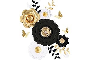 Fonder Mols 3D Paper Flower Decorations