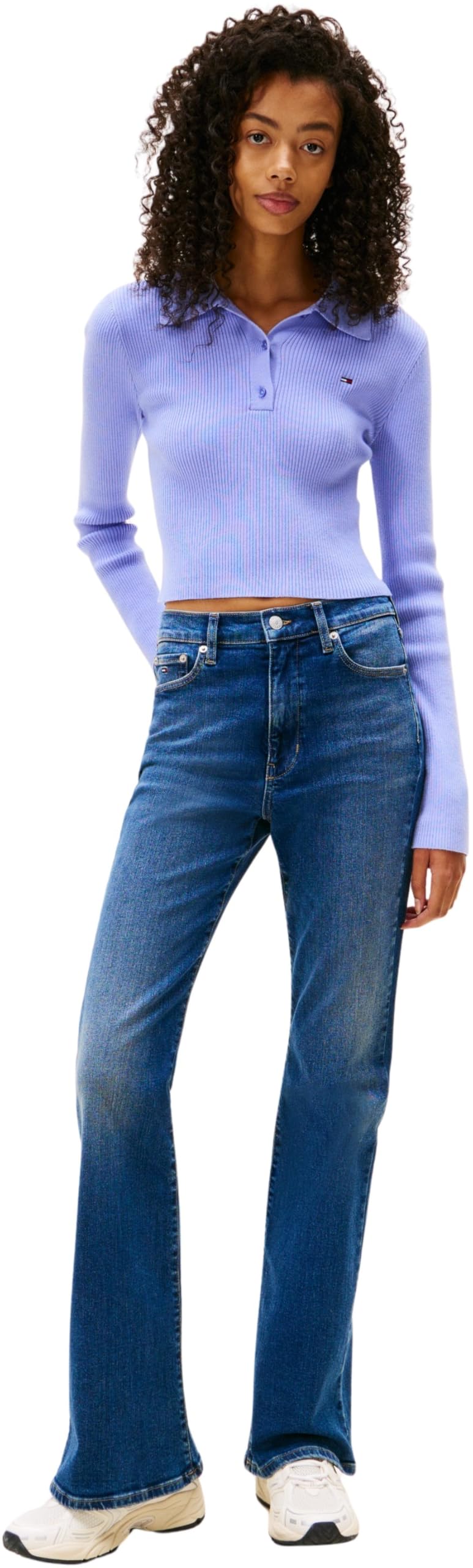 Tommy Jeans - Sylvia HGH FLR Bi0252 Dw0dw21824, Bootcut Donna