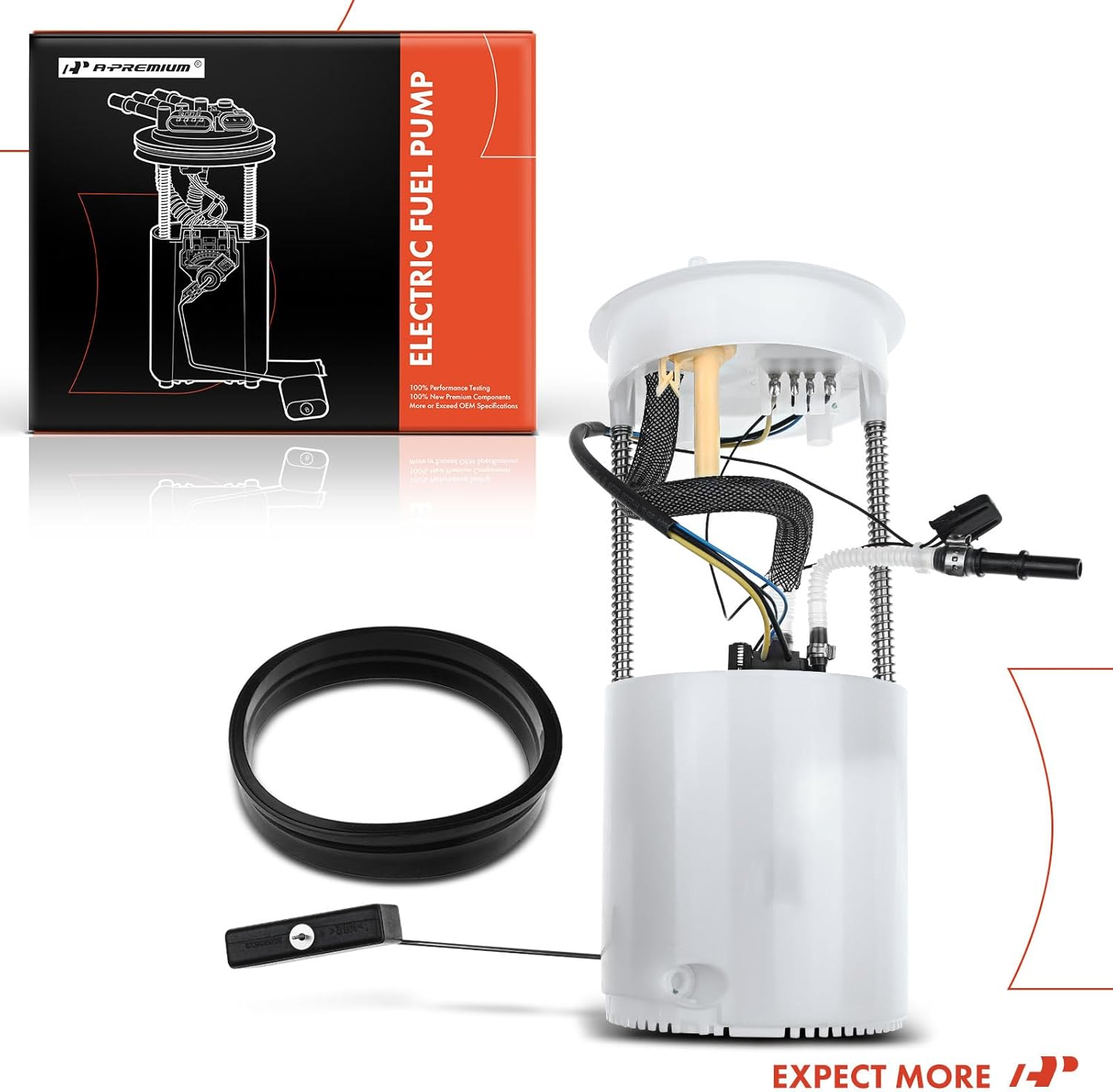 A-Premium Electric Fuel Pump Module Assembly with Sending Unit Compatible with Audi TT Quattro 2002-2006 L4 1.8L V6 3.2L Gas