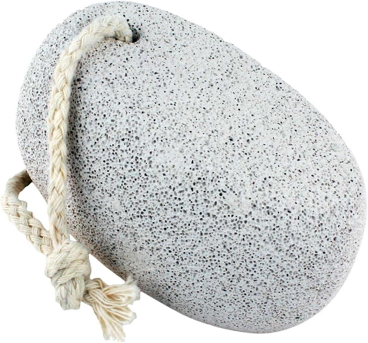 Vega Oval Shaped Pumice Stone, White