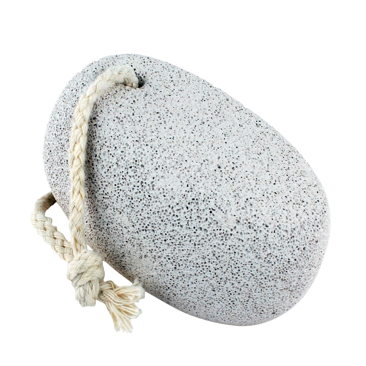 Vega Oval Shaped Pumice Stone, White