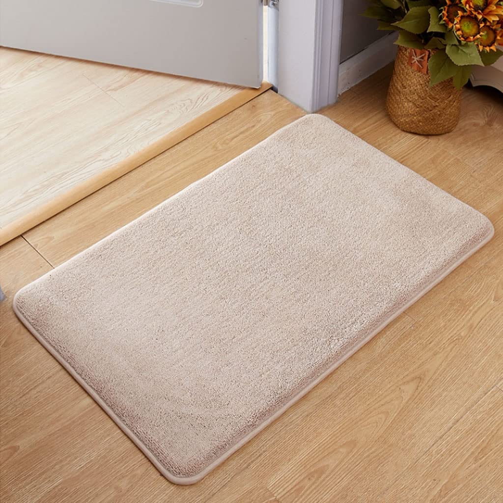 Pratico Tappetino da bagno in cotone memory Tappeto rettangolare ad assorbimento rapido ispessito con supporto antiscivolo Tappeto lavabile cucina camera da letto bella