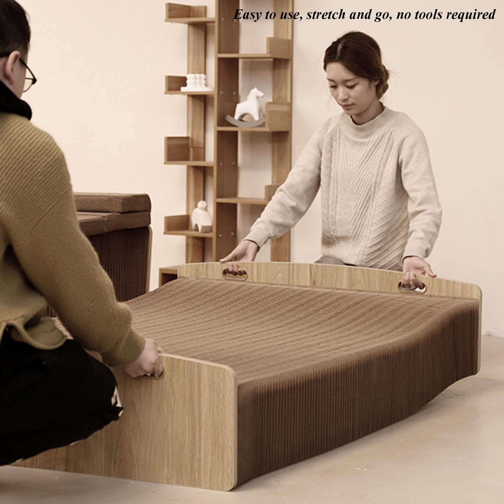 Amazon.com: Office Foldable Nap Bed, Small Single Bed, Accordion 