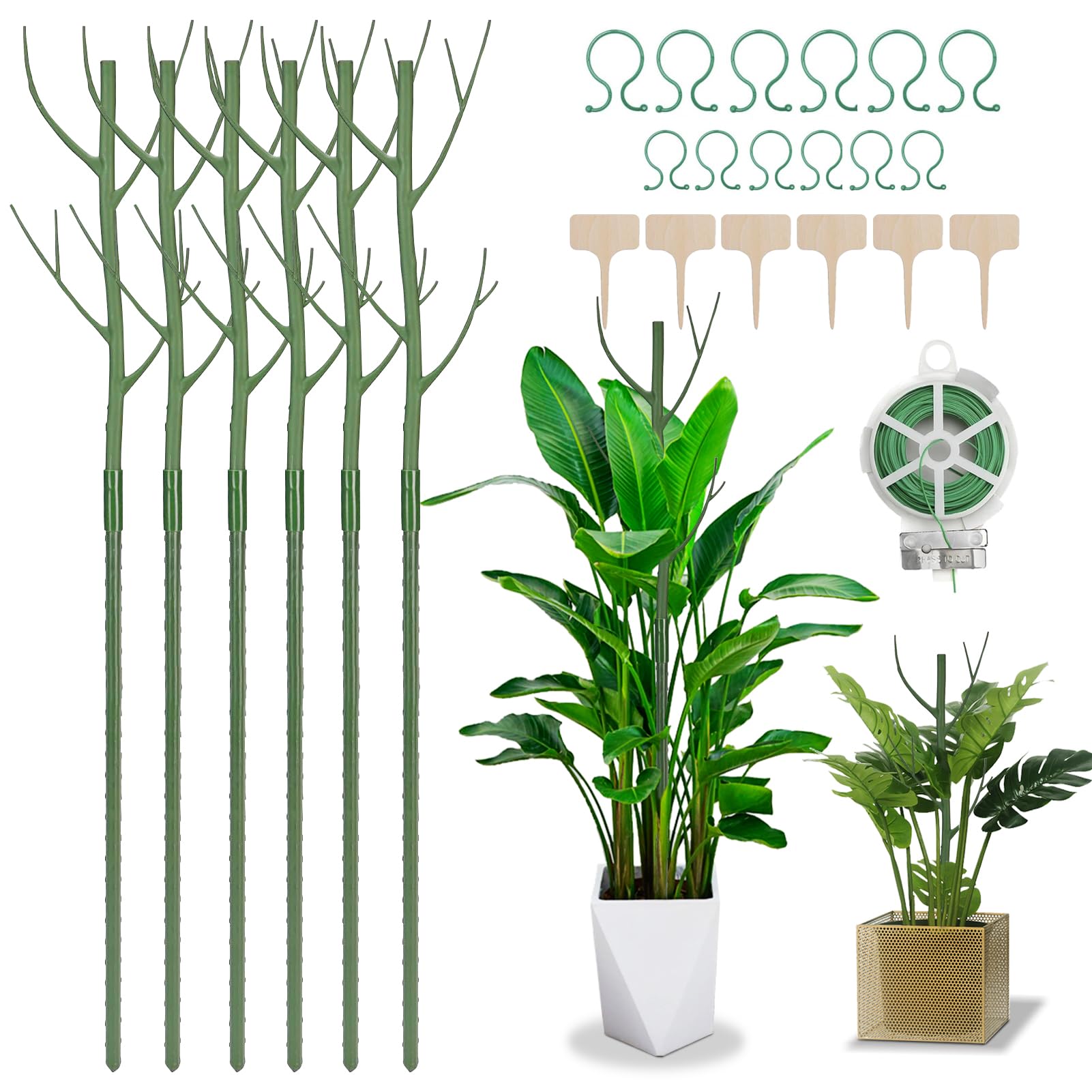 Adjustable Monstera Plant Stakes 27.56
