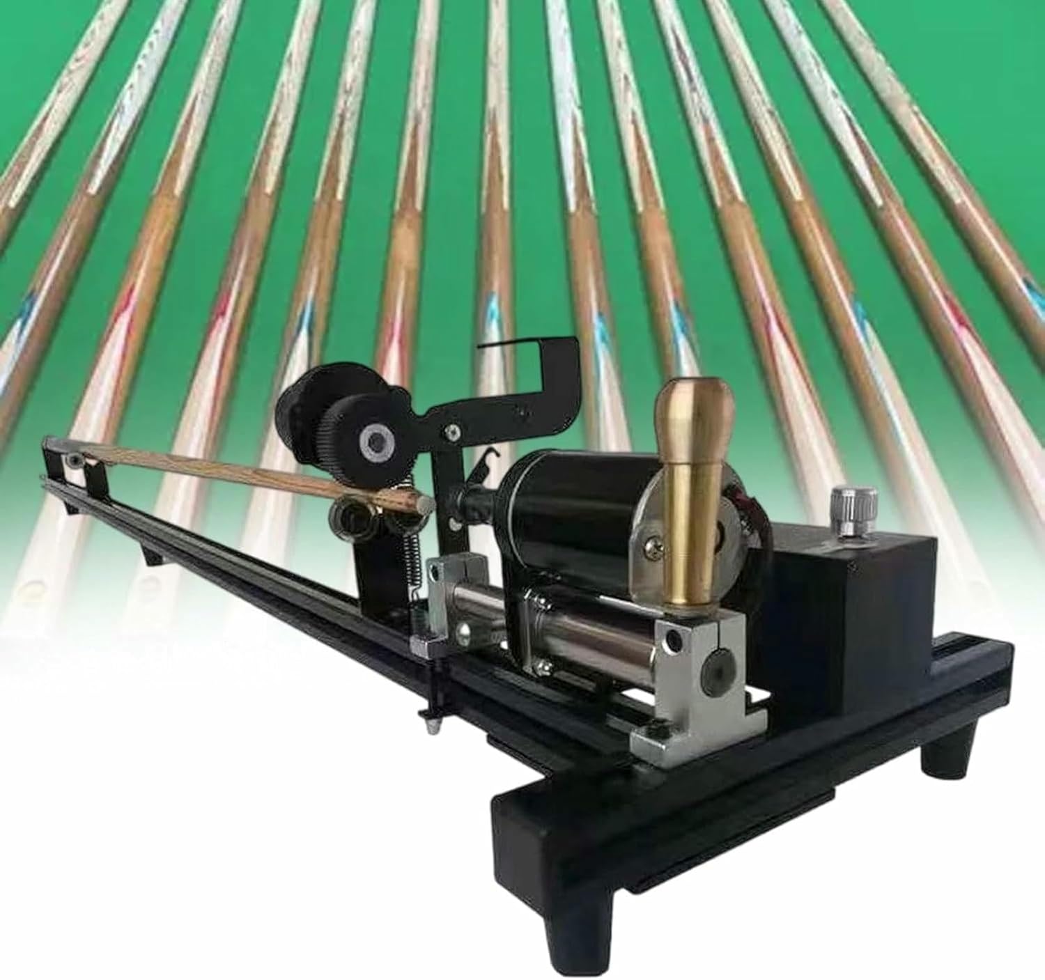 Snooker Cue Tips Clamp Repair Tool,Snooker Cue Stick Repairer,for Billiard Cue Tip Clamp Repairing, Change Copper Hoop, Club Straightening, Leather Replacement