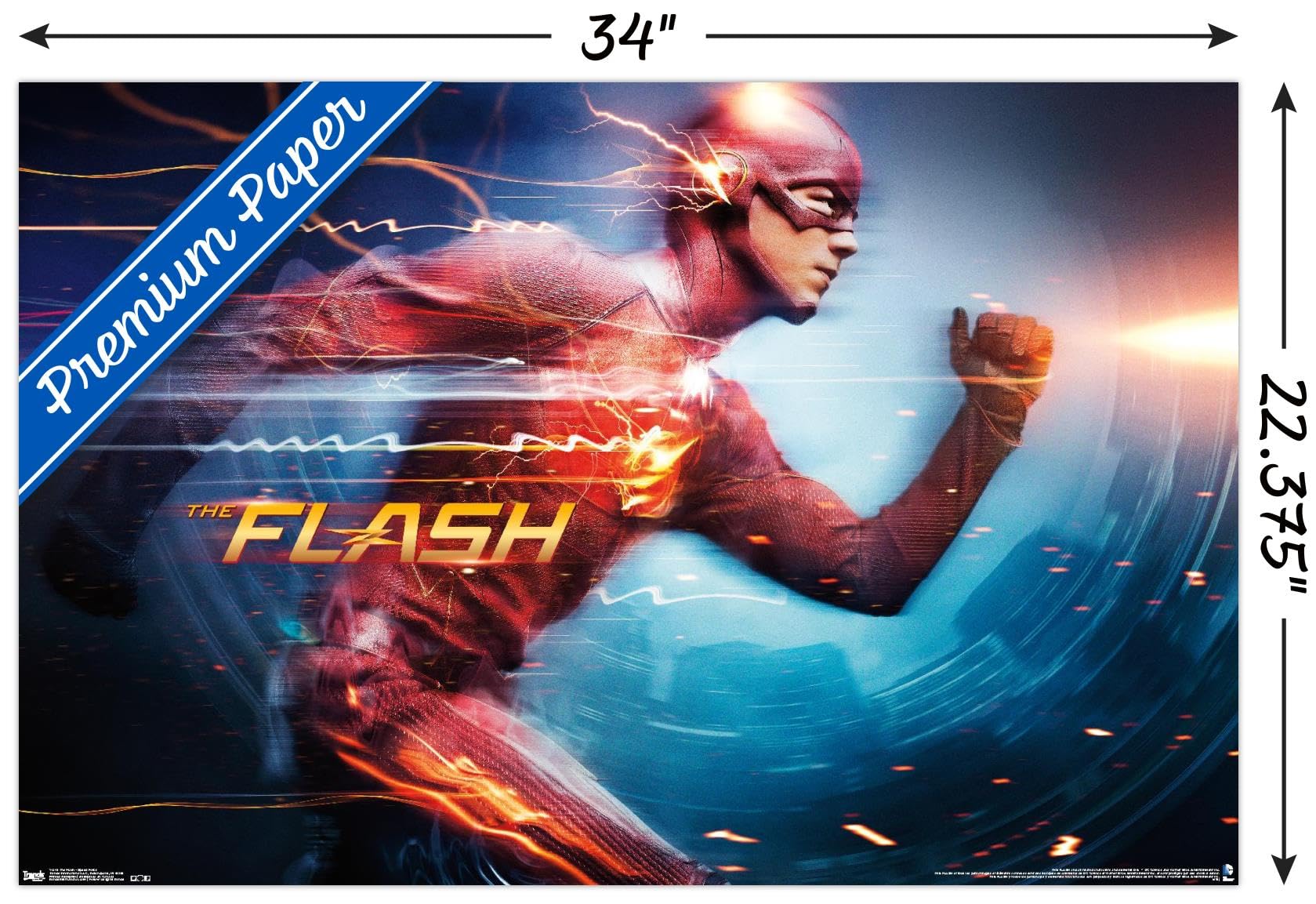 Amazon.com: Trends International Wall Poster the Flash-Speed Force