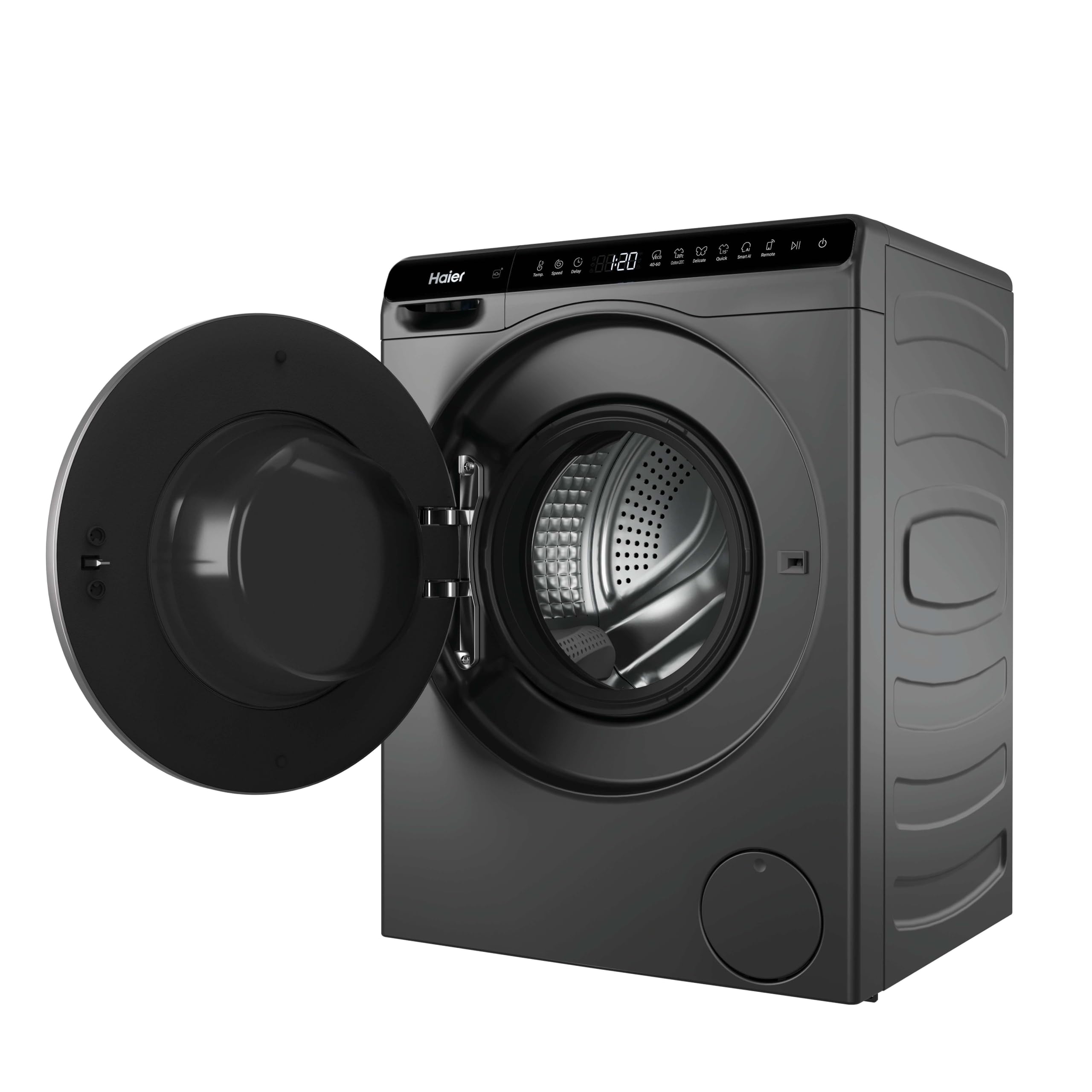 Haier Mini-Waschmaschine 5kg 51cm Breite 70cm Höhe 1200 U/Min Inverter-Motor A-Effizienz HW50-BP12307GU1