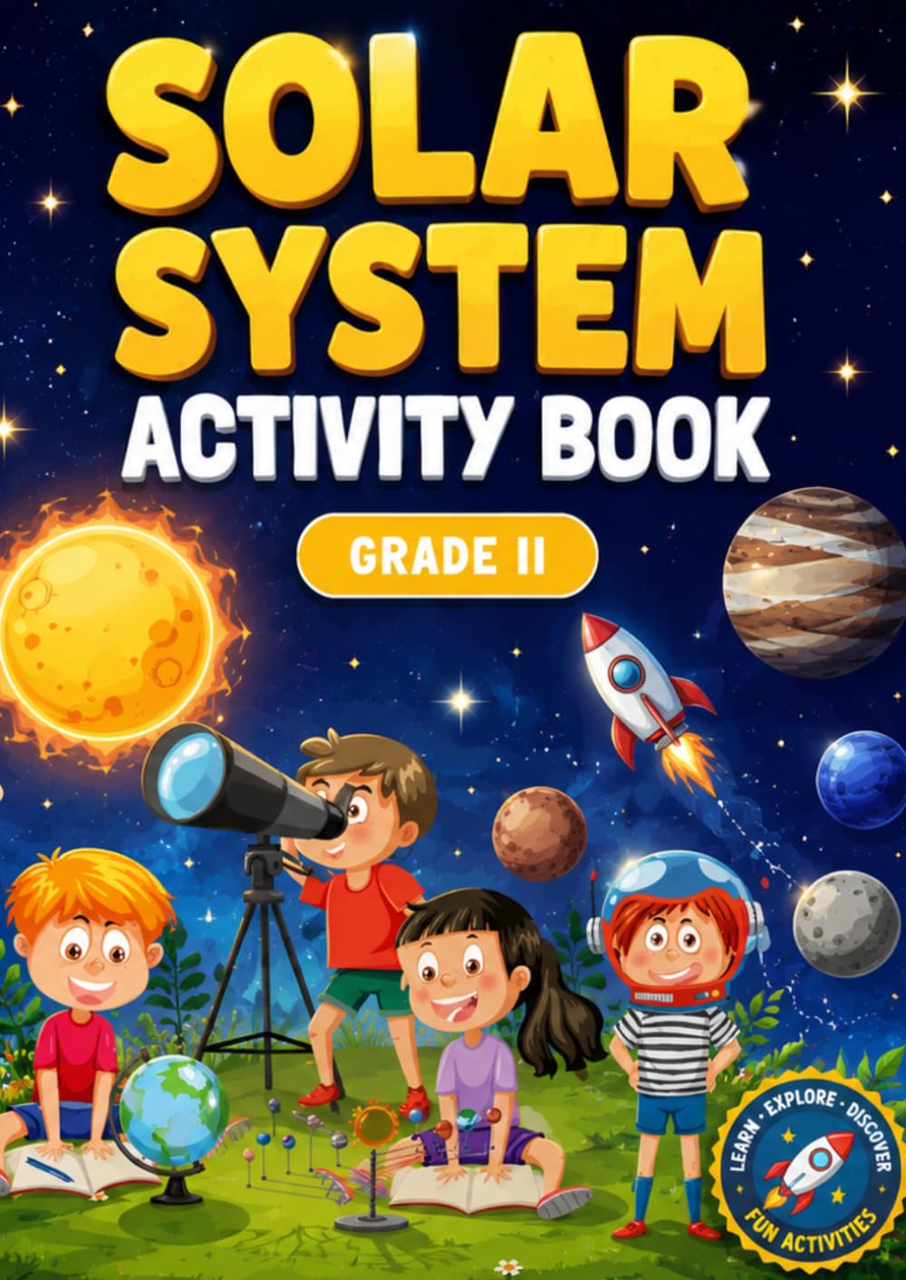 SOLAR SYSTEM: Activity book Grade II