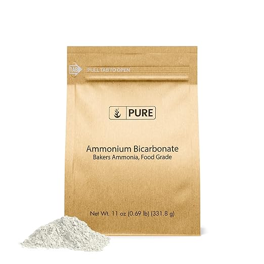 Pure Original Ingredients Ammonium Bicarbonate (11oz) Baker