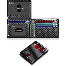 Wallet for Men Slim RFID Blocking Leather Credit Card Holder Wallet for 14 Cards, Bifold Minimalist Thin Wallet with 2 ID Windows & Cash Slot, Front Pockt Carteras Para Hombres, Birthday Gifts for Men
