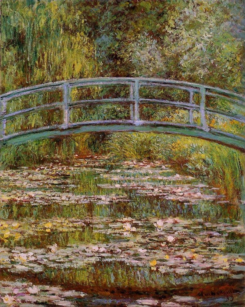 クロード・モネ、「The Bridge at Artenteuil」、厳選 クロード・モネ、「The Bridge at Artenteuil」、厳選