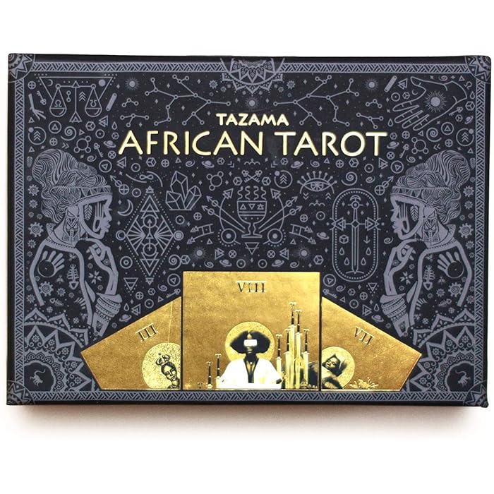 Buy Tazama African Tarot Cards for Beginners & Experts Modern Tarot
