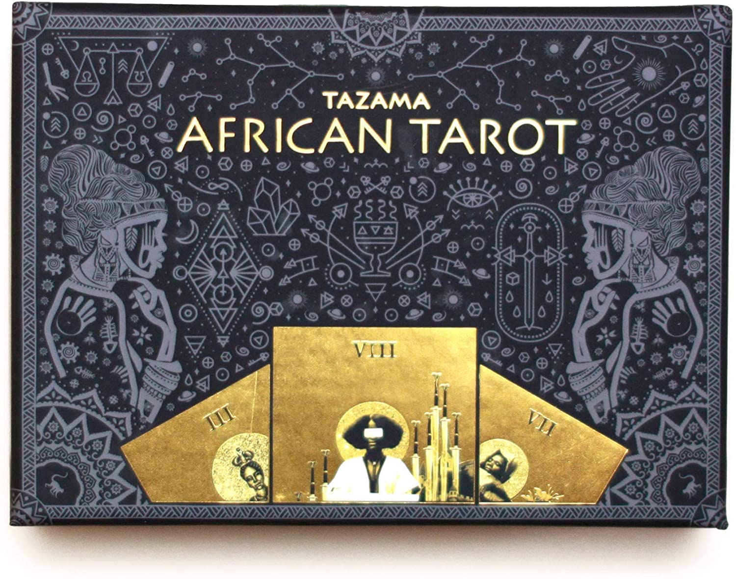 Buy Tazama African Tarot Cards for Beginners & Experts Modern Tarot