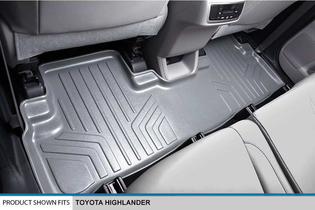 Flаѕh Dеаlѕ - 80% оƒƒ MAXLINER Floor Mats 2 Row Liner Set Grey for 2014-2018 Toyota Highlander (All Models)