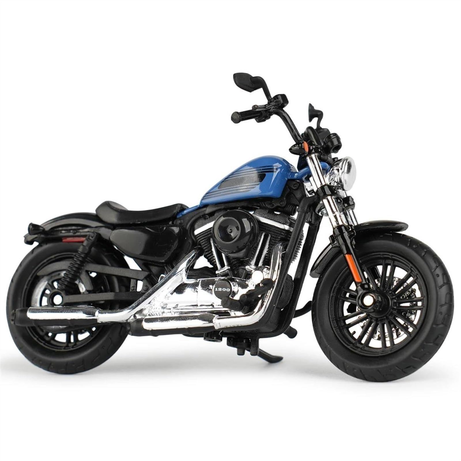 SEYXF Motorbike Toy 1/18 for Harley for Davidson Forty Eight 48 Special 2022 Motorcycle Model Die Cast Vehicles Collectible Toys(Blue)