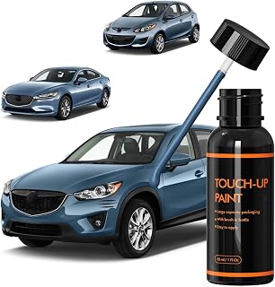 42B Blue Reflex Touch Up Paint for Mazda, DIY Car Paint Scratch Repair Kit, Quick & Easy Fix Automotive Scratch Repair for CX-5/CX-9/Mazda3/MX-5/Mazda6/Mazda2