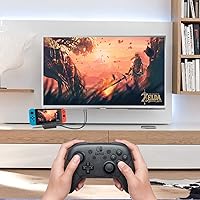 Vista 7 de Switch Dock para Nintendo Switch, estación de acoplamiento portátil Nintendo Switch para TV con puertos de carga HDMI 4K, USB 3.0USB-C, repuesto