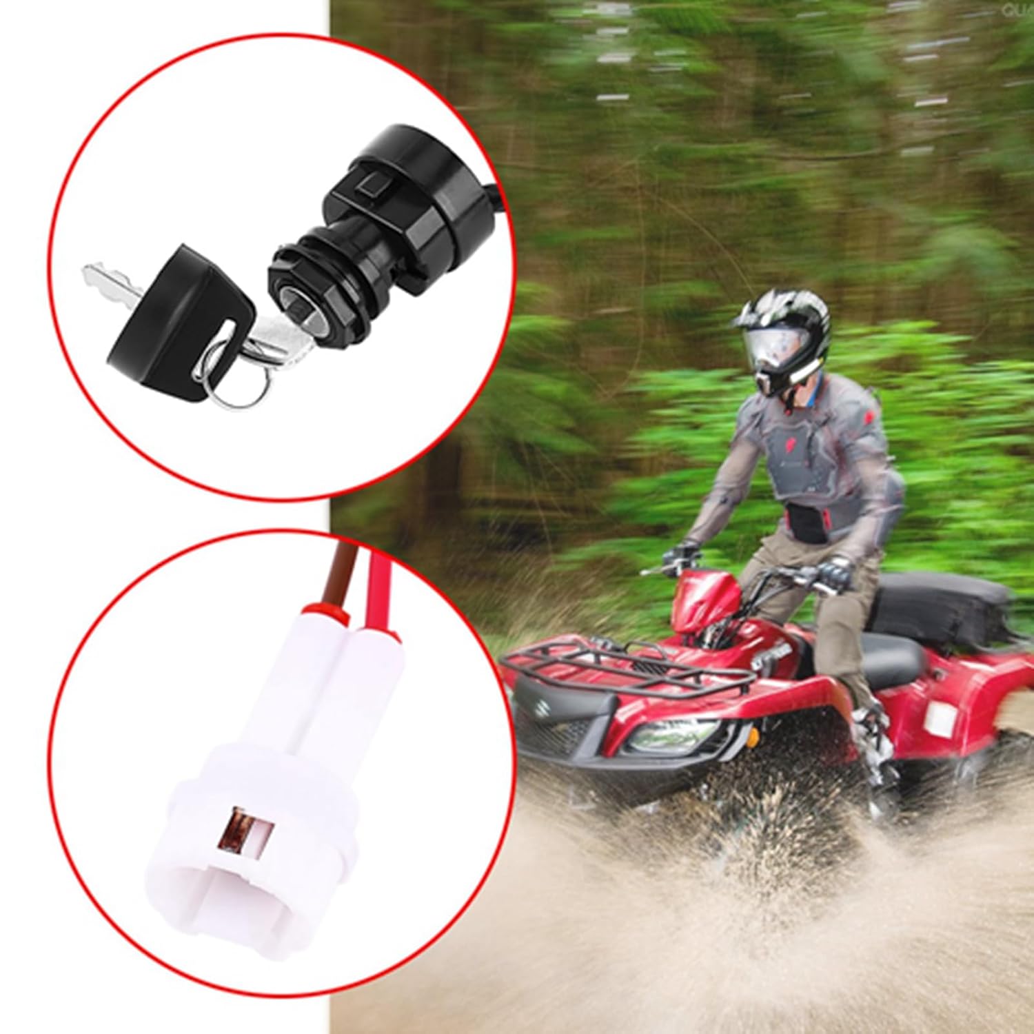 Motorcycle Ignition Switch Motorcycle Ignition Switch Ignition Key Switch,Key Ignition Lave Pin Motorcycle ATV Ignition Key Switch Ignition Switch Assembly,Contacteur,Ttr50
