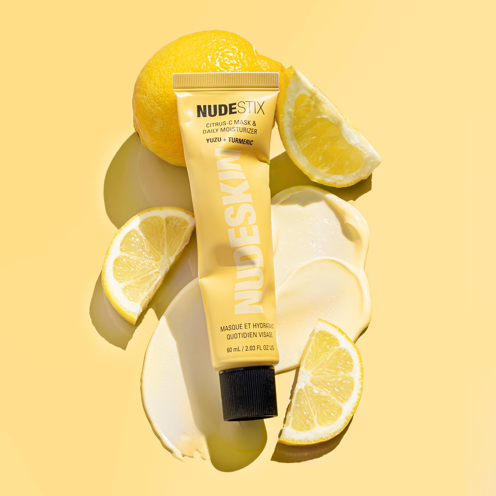 Nudestix 3-Step Citrus Renew Set for Sensitive Skin – Travel-Size Cleanser, Exfoliator & Moisturizer Kit | Gentle, Vegan Skincare Routine with Vitamin C & Fruit Enzymes