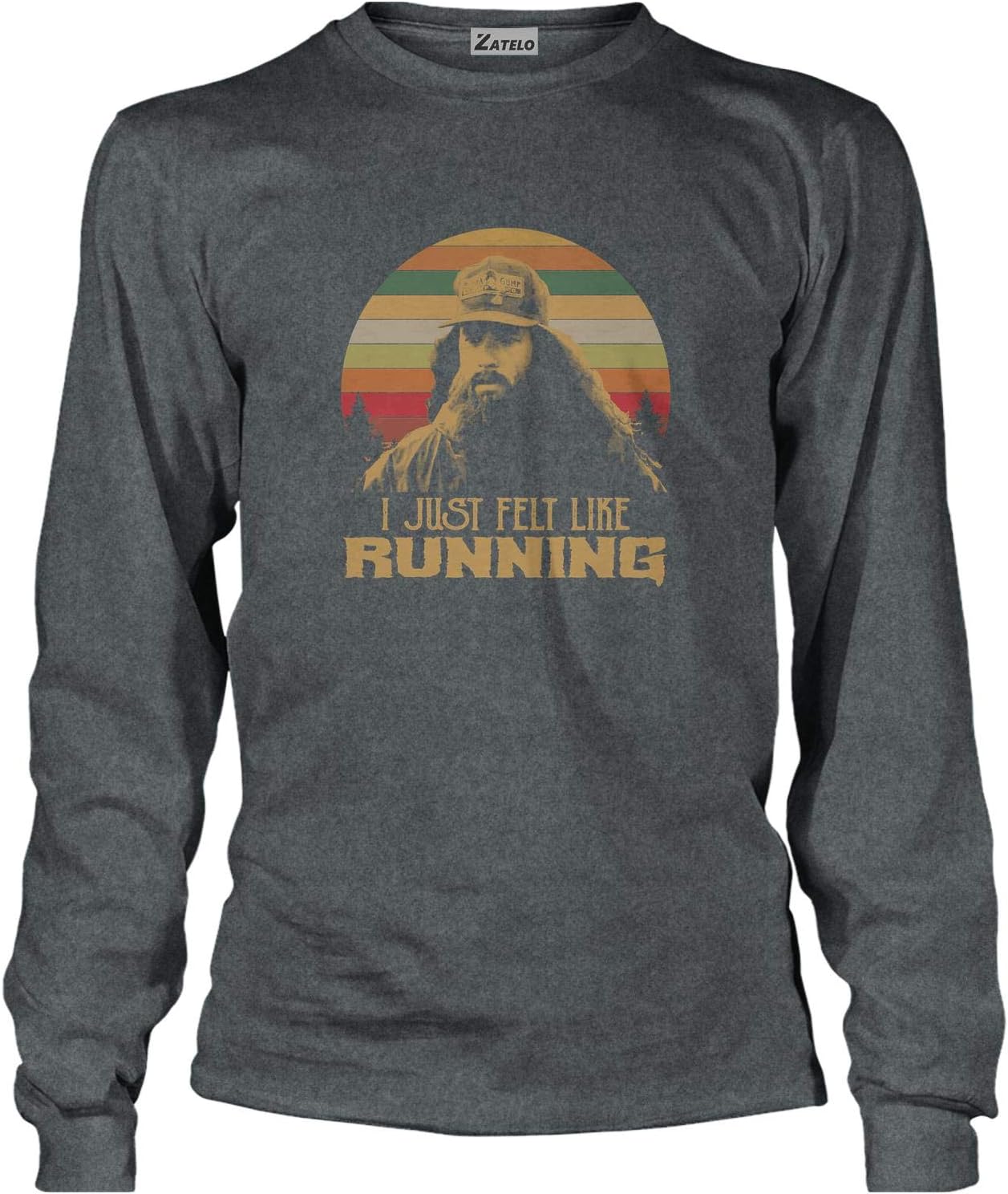 I JUST Felt Like Running - Vintage Retro T-Shirt