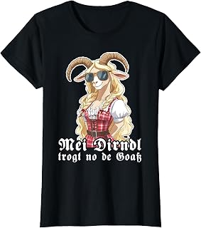 My Dirndl still wears the Goat Tee Bavaria Women Oktoberfest T-Shirt