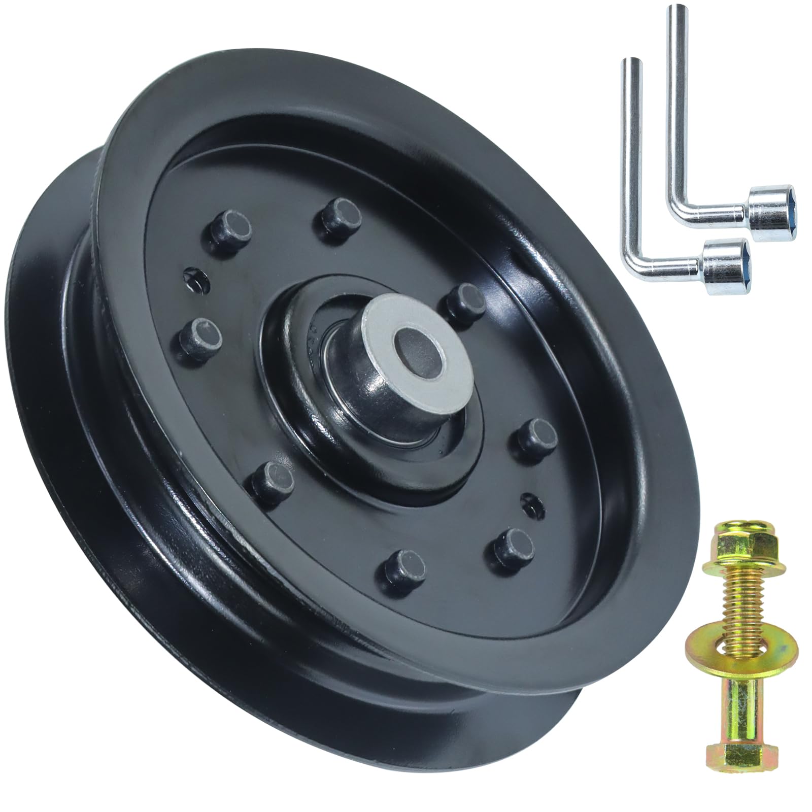 POSFLAG 753-08171 Idler Pulley Kit Replaces Cub Cadet 756-04129B Idler Pulley 756-04129B, Idler Pulley 753-08171, 75308171, 756-04129, 956-04129, 753
