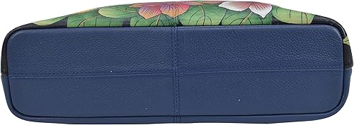 Miniatura 5 de Anna by Anuschka Bolso pequeño pintado a mano de cuero genuino original para mujer - Bolso de cuero para mujer Original, Genuine Leather