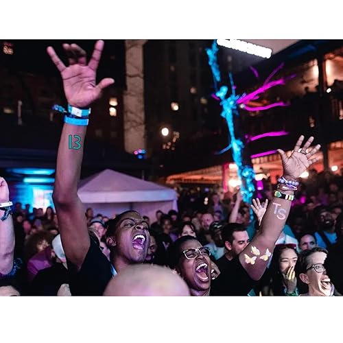 Miniatura 3 de Paquete de 3 calcomanías temporales TS para tatuaje, número 13 y lOVER inspiradas en tatuajes de manos, tema de álbum de cantante, accesorios de