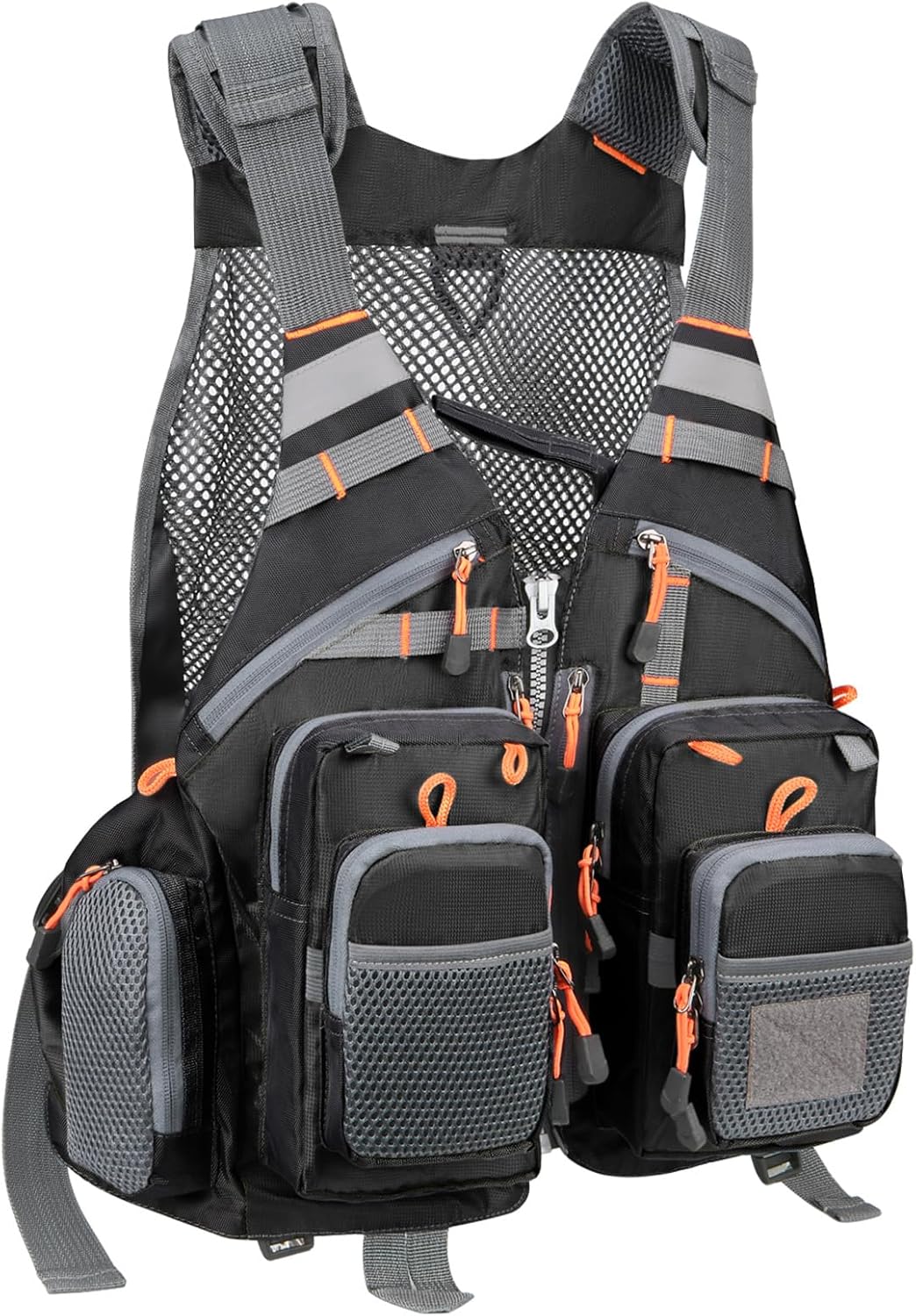 Gonex Fly Fishing Vest for Men Women, Trout, Adjustable Size, 18 Pockets