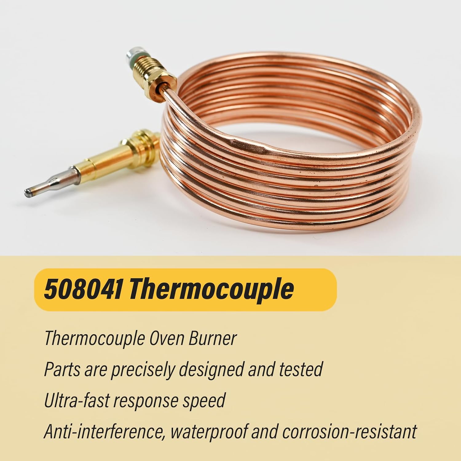 New For Bertazzoni 508041 Thermocouple Oven Burner