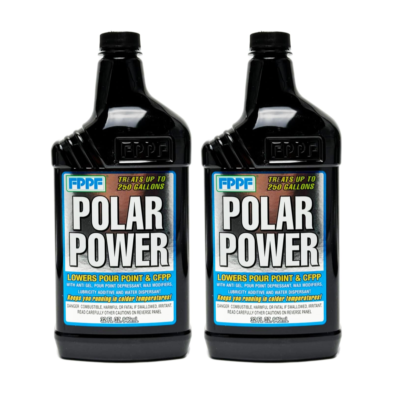 FPPF Polar Power® 00106 Diesel Fuel Treatment – 32 oz. (Pack of 2)