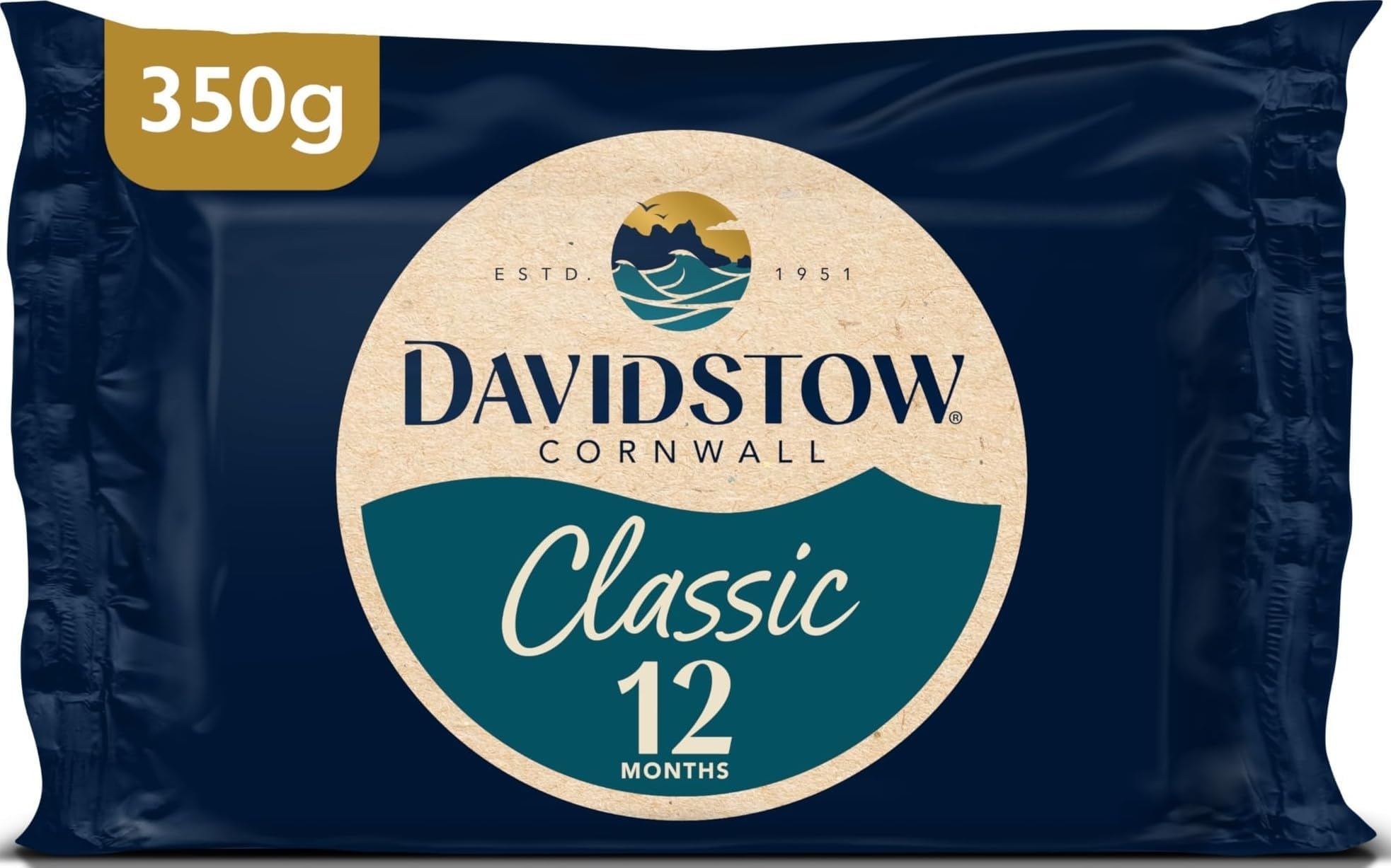 Davidstow Classic Cornish Mature Cheddar Cheese 350 g