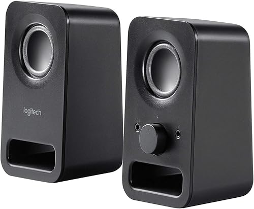 Miniatura 3 de Logitec Multimedia bocinas Z150 con sonido estéreo para múltiples dispositivos, color negro, Negro