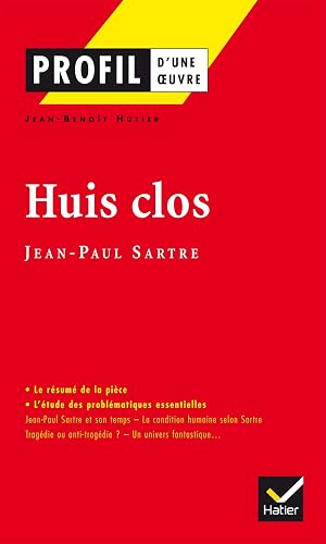Couverture de Profil d'une œuvre : Huis clos