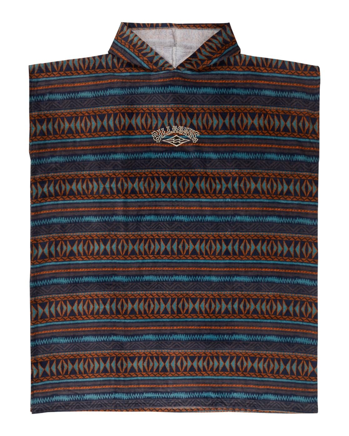 BILLABONG Strandponcho für Herren, mit Kapuze, Schwarz