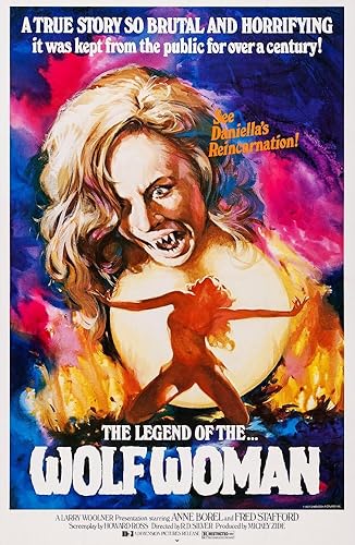 Posterazzi La Lupa Mannara Werewolf Aka The Legend Of The Wolf Woman Annik Borel 1976 - Póster de la película Masterprint (11 x 17)