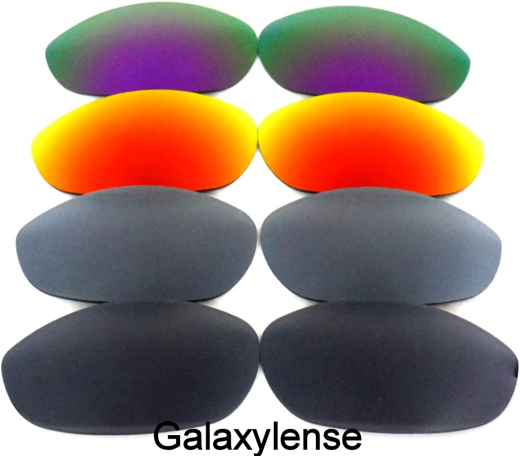 GALAXYLENSE Replacement Lenses for Oakley Monster Dog Black&Gray&Red&Purple Color 4 Pairs,FREE S&H. image 2